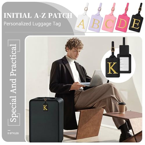 Personalized Initial Luggage Tags for Suitcase TSA Approved