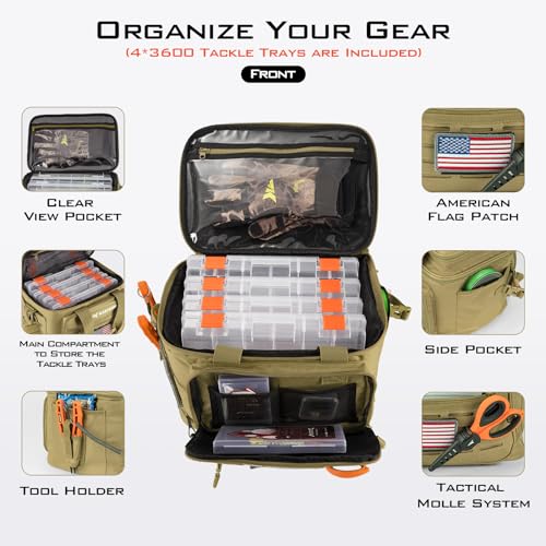 Karryall with Box Tackle Bag (4 Count)