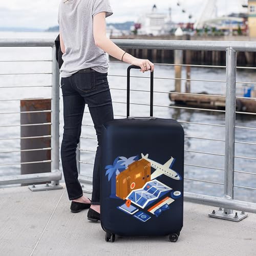 Travel Luggage Cover Suitcase Protector Fits 27