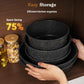 15Pcs Pots and Pans Set Non Stick