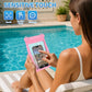 Large Waterproof Phone Pouch with Sealing Strip