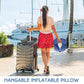 2 Pack Inflatable Travel Neck Pillow for Airplanes (2 Count)