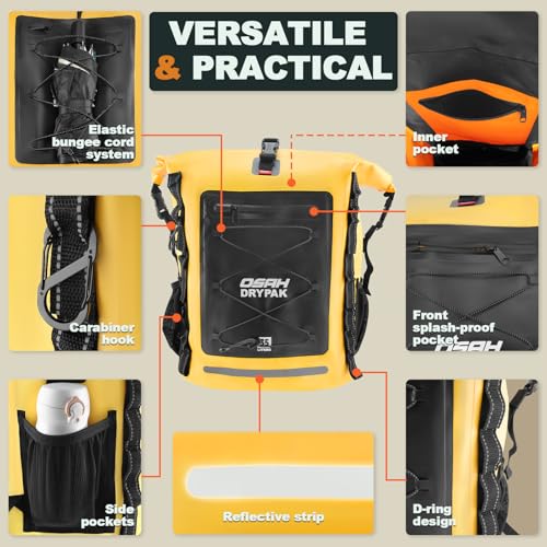 Waterproof Backpack Dry Bag 25L