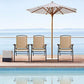 Patio Folding Chair Deck Sling Chair (2 Count)