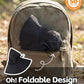 UPF50+ Mens Sun Hat Wide Brim Fishing Hat for Men Women Sun Protection Cap Portable Gardening Bucket Hat Black