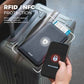 Passport Wallet for Travel RFID Blocking Premium Leather