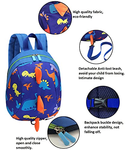 Dinosaur Toddler Mini Backpack with Leash