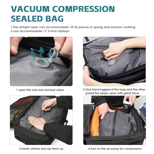 Vacuum Travel Backpack