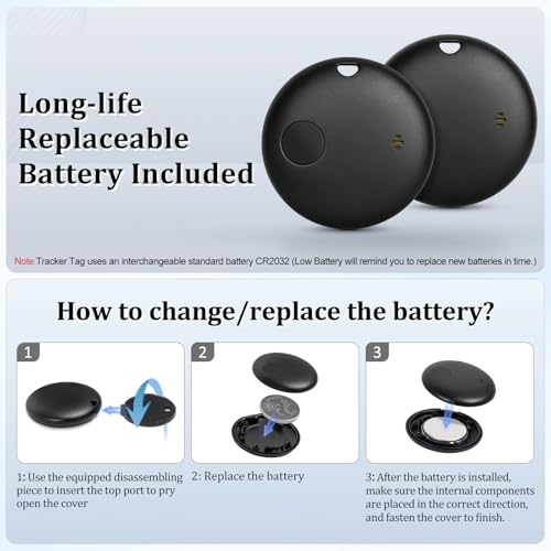 Smart tag 4 Pack Bluetooth Tracker Work with Apple Find My