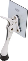 One-Touch Doorstop Adhesive Bracket (White, 4inch x 1pack)