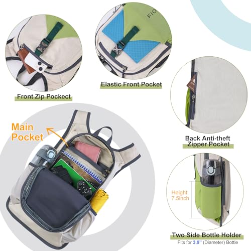 20L Hiking Backpack for Men Women Lightweight Foldable Small Daypack for Travel Camping Outdoor
