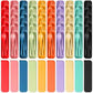 Reusable Travel Utensils Set with Case (6.5 Count)