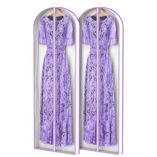 Dress Bags for Gowns Clear Wedding Dress Garment Bag 72 in