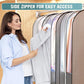 10" Gusseted Garment Bags for Hanging Clothes (3 Count)