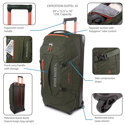 Expedition Rolling Duffel Bag with Wheels