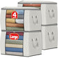 90L Clothes Storage (4 Count)