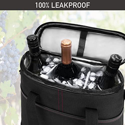3 Bottle Wine Carrier Tote