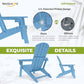 Folding Adirondack Chair