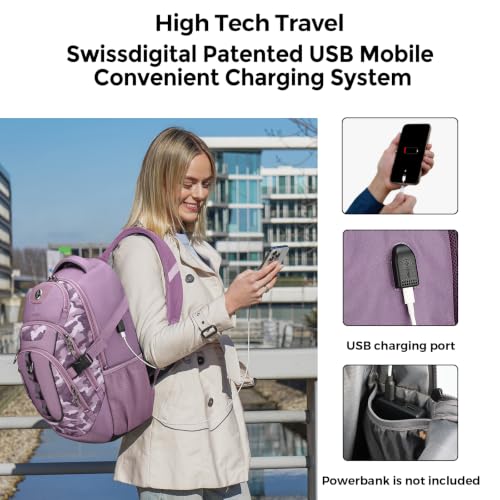 Design Laptop Backpack with USB Charging Port
