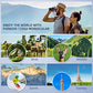 12x60 Monocular Telescope High Powered with Smartphone Adapter Tripod and Portable Bag