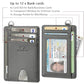 Slim Minimalist Wallet RFID Credit Card Holder for Men