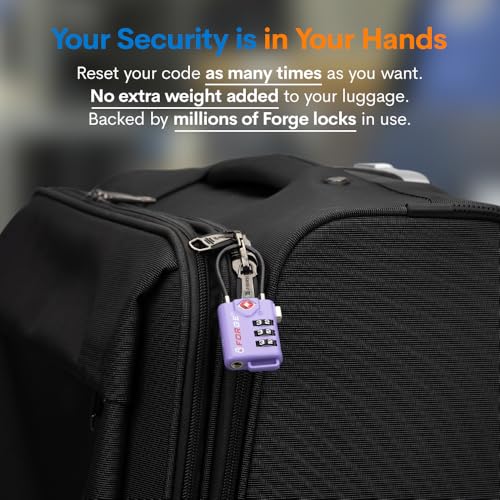 TSA Approved Luggage Locks (4 Count)