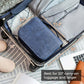 Hanging Toiletry Bag for Men PU Leather Shaving Dopp Kit