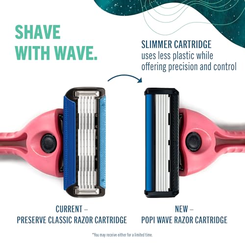 POPi Shave 5 Razor Refills (8 Count)