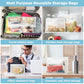 4 Pack Leakproof Clear Toiletry bags (4 Count)