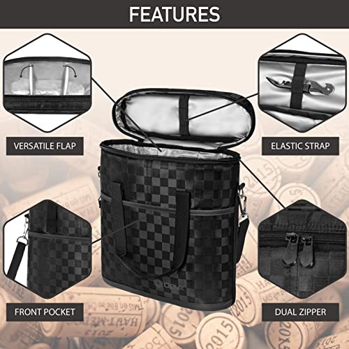 3 Bottle Wine Carrier Tote