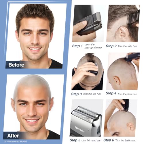 Foil Shaver for Men with Pop