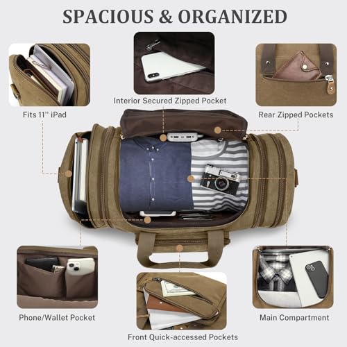Canvas Duffle Bag
