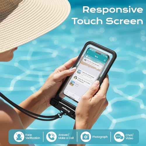 Waterproof Phone Pouch 4 Pack (4 Count)