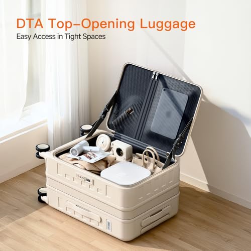 Expandable Lightweight PC Hard Shell Suitcase