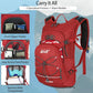 Hydration Backpack 18L Hiking Water Backpack with 2L Water Bladder for Men Women
