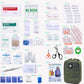 EMT MOLLE Ifak Pouch Tactical MOLLE Medical First Aid Kit Utility Pouch Olive