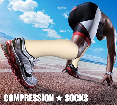 Compression Socks for Women & Men Circulation (3 Count)
