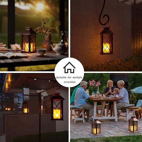 Outdoor Solar Lanterns (2 Count)
