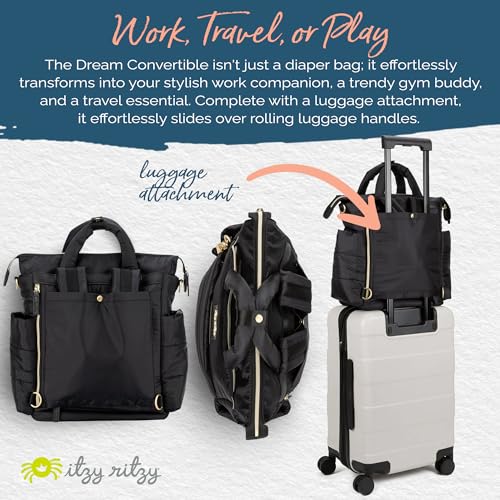 Dream Convertible Diaper Bag Tote Backpack (2.75 pounds)