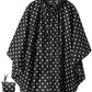 Adult Rain Poncho Waterproof Hooded Zipper Raincoat with Pockets