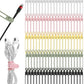 100Pcs Silicone Cable Ties (100 Count)