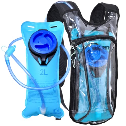 Transparent Clear Sojourner Rave Hydration Pack