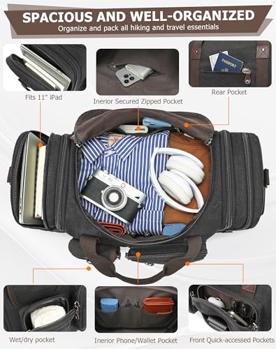 Canvas Duffle Bag for Travel