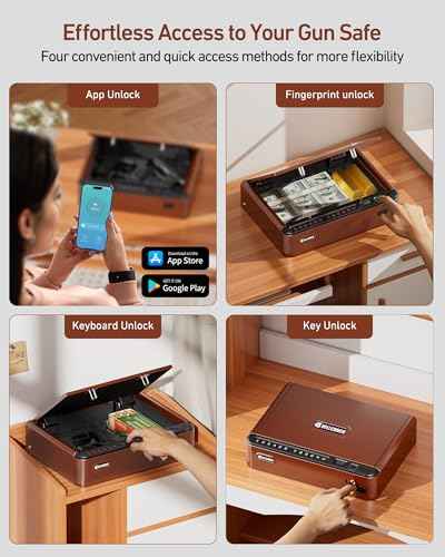 Smart Gun Safe with Fingerprint