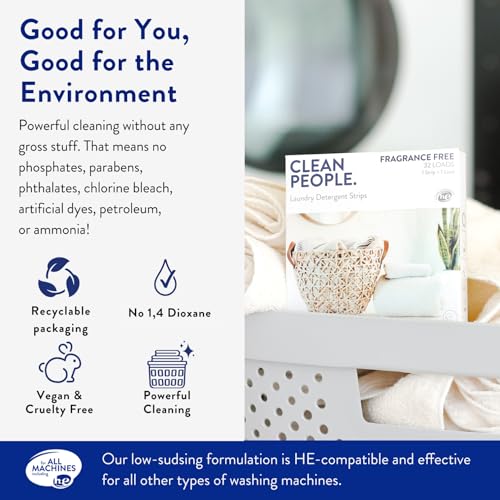 Fragrance Free Laundry Detergent Sheets (96 Count)