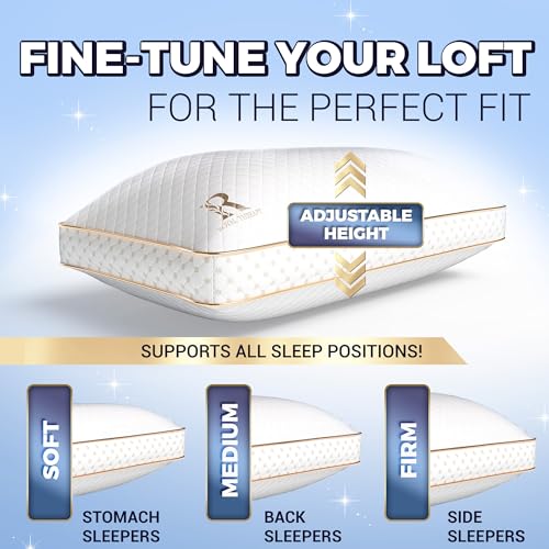 King Memory Foam Pillows 4 (4 Count)