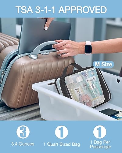 Clear Toiletry Bag with Handle 3