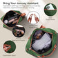 Luggage Sets 3 Piece ABS+PC Hardside (3 Count)