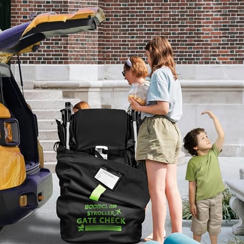 Durable stroller travel bag for airplane