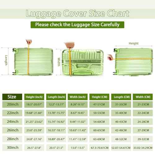 Thicken Clear Luggage Cover Protector